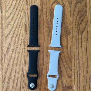 New Apple Watch bands black /white
